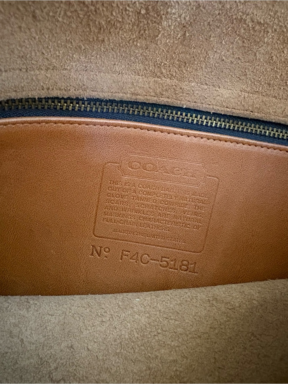 Vintage Coach Leather Messenger Briefcase - Picture 6 of 6